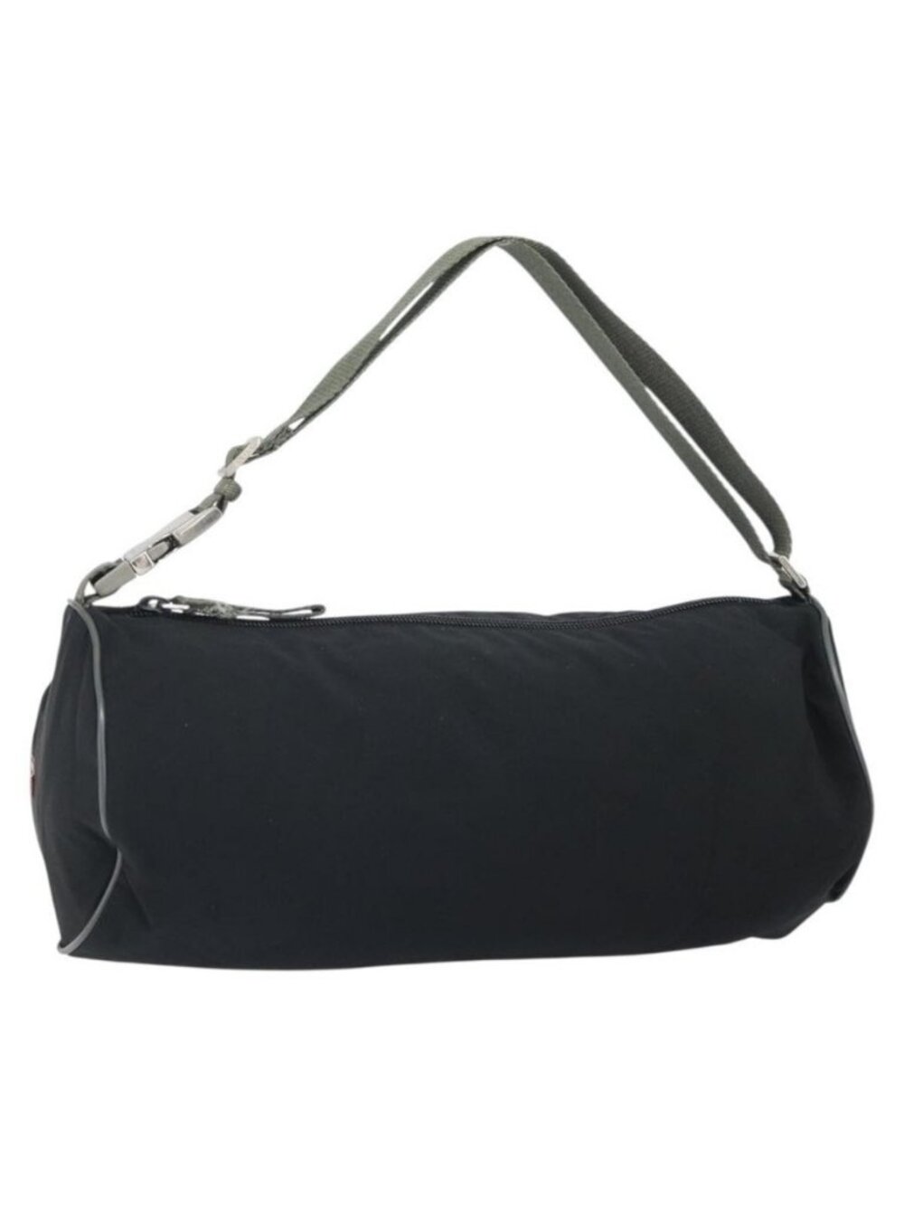 Authentic PRADA Sports Shoulder Bag Nylon Black Silver